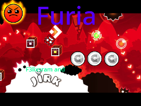 Play Geometry Dash Furia